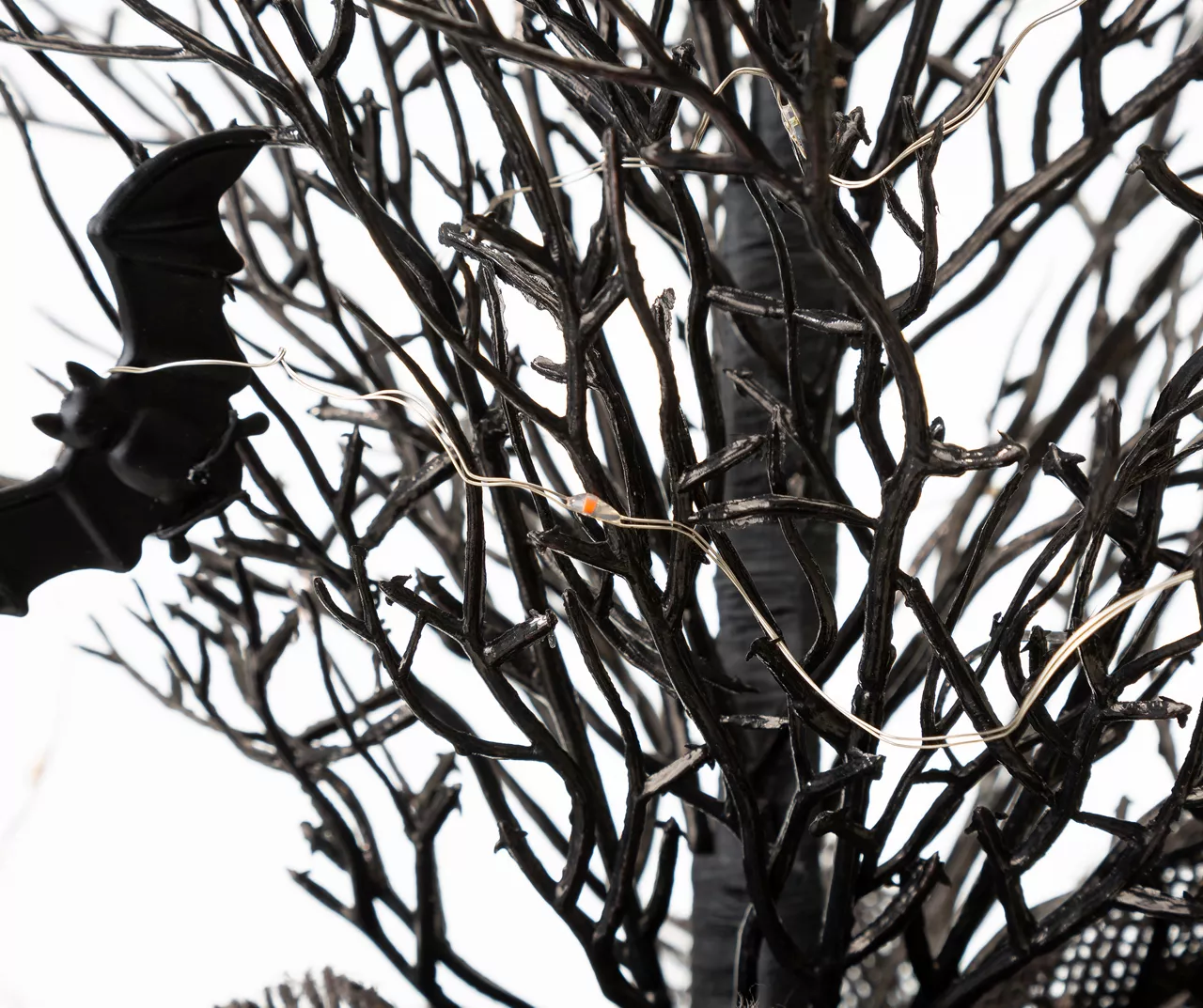 20" LED Bats Mini Halloween Tabletop Tree 4 20" LED Bats Mini Halloween Tabletop Tree - Image 4