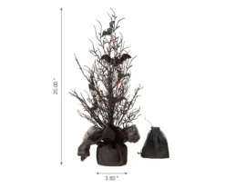 20" LED Bats Mini Halloween Tabletop Tree 12 20" LED Bats Mini Halloween Tabletop Tree -Cuisinart Store 810547840 6