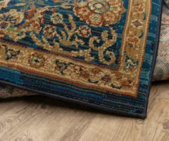 Ankur Blue & Gold Persian Pile Area Rug -Cuisinart Store 810551203 6