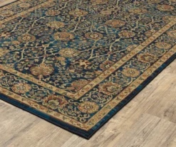 Ankur Blue & Gold Persian Pile Area Rug -Cuisinart Store 810551204 8