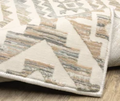 Capeita White & Earth-Tone Geometric Area Rug 37 Capeita White & Earth-Tone Geometric Area Rug -Cuisinart Store 810551264 8