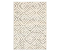 Capeita White & Earth-Tone Geometric Area Rug 24 Capeita White & Earth-Tone Geometric Area Rug -Cuisinart Store 810551269