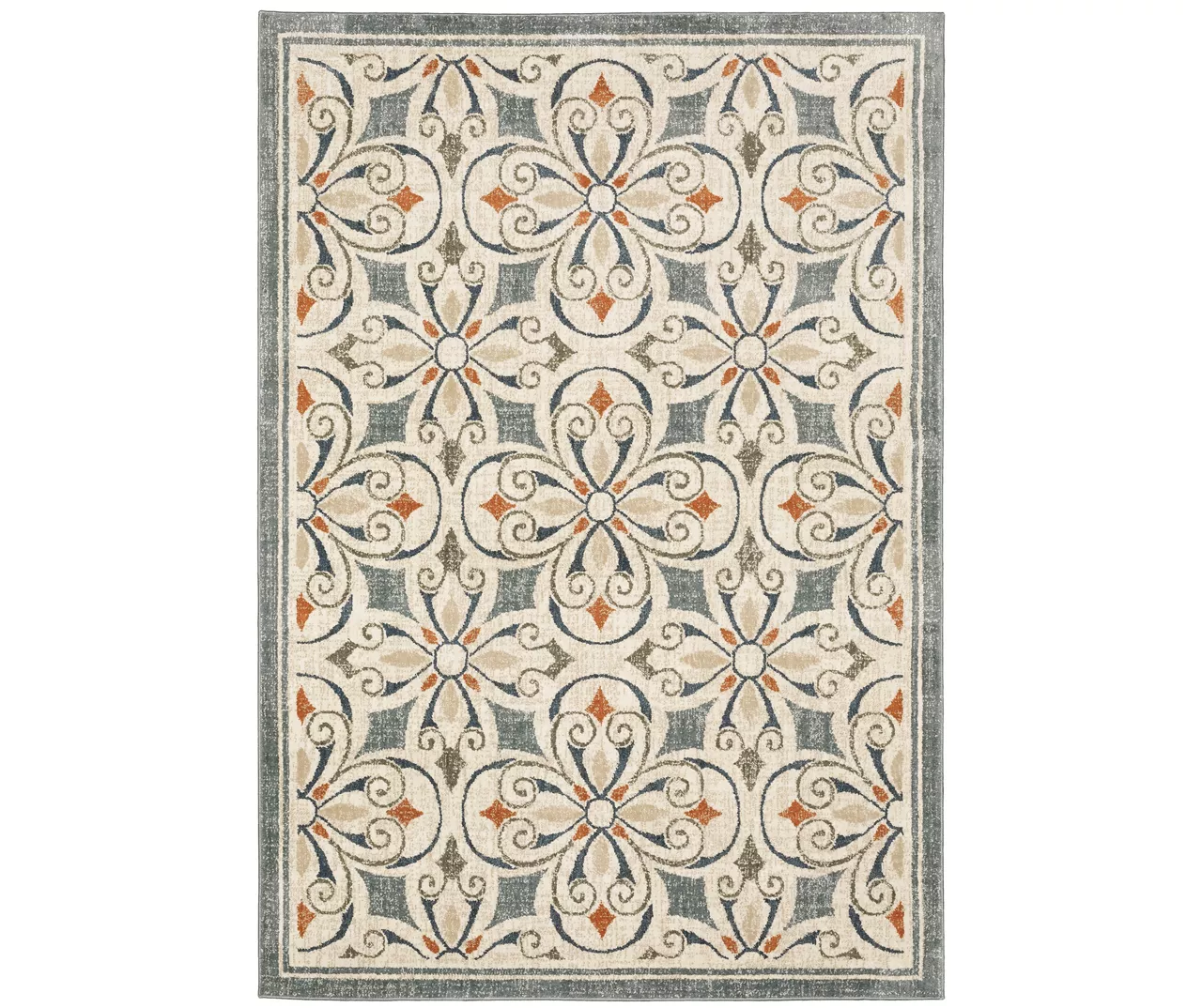 Fiala Beige Geometric Area Rug 4 Fiala Beige Geometric Area Rug - Image 4