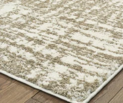 Veda Ivory & Brown Distressed Area Rug 25 Veda Ivory & Brown Distressed Area Rug -Cuisinart Store 810551399 1