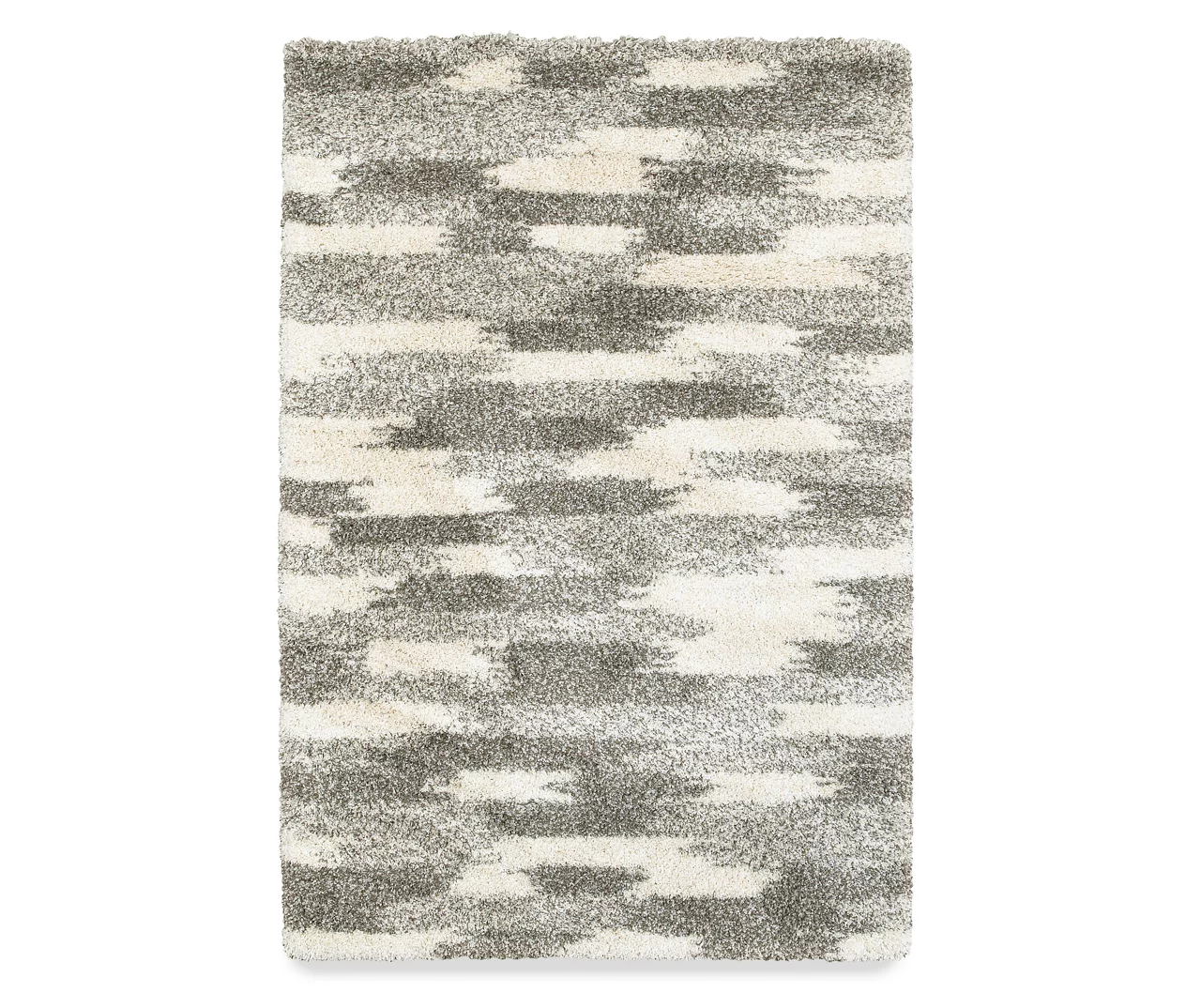 Hemimia Gray Geometric Shag Area Rug 7 Hemimia Gray Geometric Shag Area Rug - Image 7