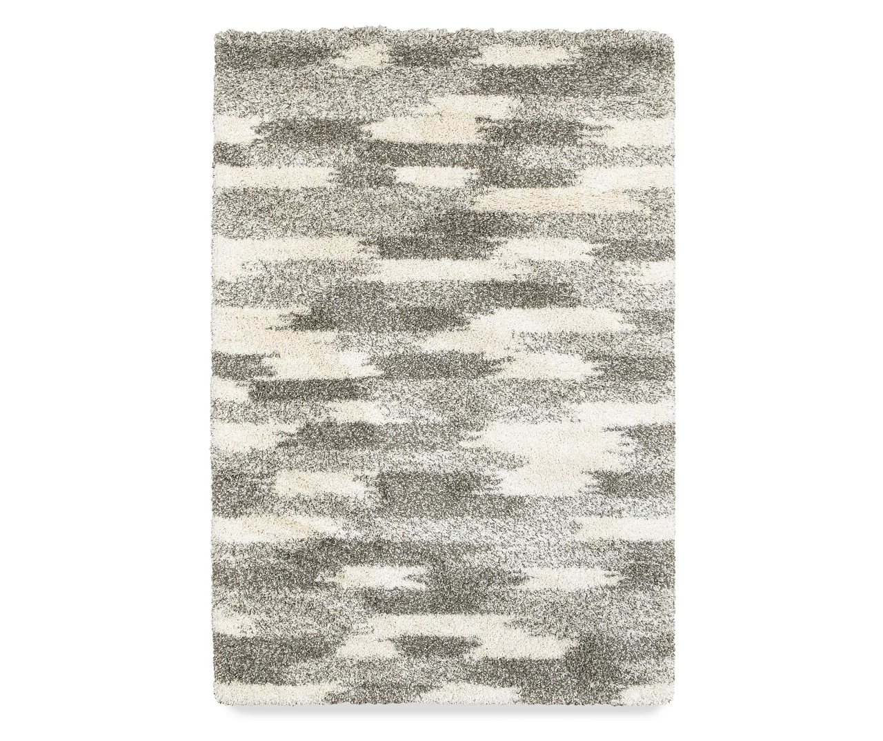 Hemimia Gray Geometric Shag Area Rug 8 Hemimia Gray Geometric Shag Area Rug - Image 8