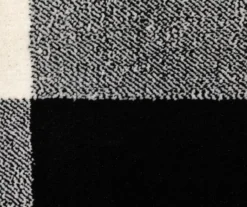 Geoffri Black & White Plaid Area Rug -Cuisinart Store 810551450 8