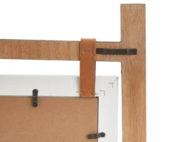 Brown & White 2-Photo Ladder Picture Frame -Cuisinart Store 810552836 3