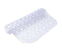 Clear Bubble Microban PVC Bath Mat