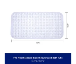 Clear Bubble Microban PVC Bath Mat 10 Clear Bubble Microban PVC Bath Mat -Cuisinart Store 810553976 A8 4