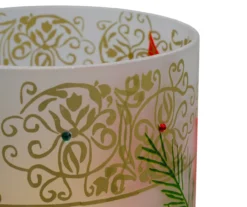 Northlight Red Poinsettia Flameless LED Candle Holder -Cuisinart Store 810554309 3