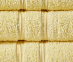 Aegan Yellow Turkish Cotton 6-Piece Towel Set 11 Aegan Yellow Turkish Cotton 6-Piece Towel Set -Cuisinart Store 810555731 2