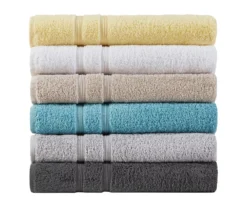 Aegan White Turkish Cotton 6-Piece Towel Set 17 Aegan White Turkish Cotton 6-Piece Towel Set -Cuisinart Store 810555736 10