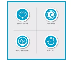 Aegan White Turkish Cotton 6-Piece Towel Set 15 Aegan White Turkish Cotton 6-Piece Towel Set -Cuisinart Store 810555736 8