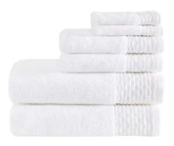 Curv Jacquard 6-Piece Towel Set -Cuisinart Store 810555738 1