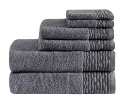 Curv Jacquard 6-Piece Towel Set -Cuisinart Store 810555741 1