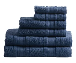 Blue Roman Lattice-Stripe 6-Piece Towel Set 10 Blue Roman Lattice-Stripe 6-Piece Towel Set -Cuisinart Store 810555745 3