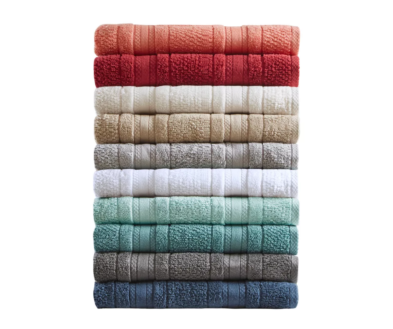 Blue Roman Lattice-Stripe 6-Piece Towel Set 7 Blue Roman Lattice-Stripe 6-Piece Towel Set - Image 7