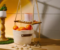 Brown Carved Wood Finial Pillar Candle Holder, (12") -Cuisinart Store 810557445 810559177 810562061 10