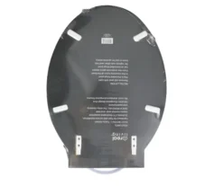White Oblong Wood Toilet Seat 30 White Oblong Wood Toilet Seat -Cuisinart Store 810557533 11