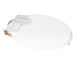 White Oblong Wood Toilet Seat 35 White Oblong Wood Toilet Seat -Cuisinart Store 810557533 21