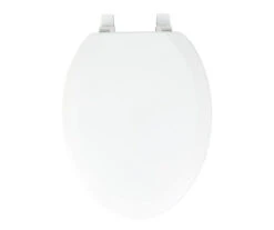 White Oblong Wood Toilet Seat 25 White Oblong Wood Toilet Seat -Cuisinart Store 810557533 7