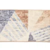 Broyhill Blue & Brown Modern Angles Accent Rug