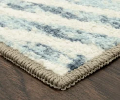 Blue & Brown Modern Angles Runner, (20" X 60") -Cuisinart Store 810557654 21