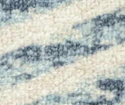 Blue & Brown Modern Angles Runner, (20" X 60") -Cuisinart Store 810557654 6