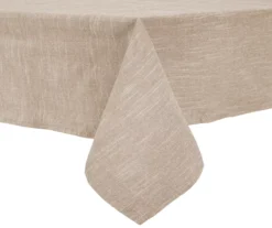 Cuisinart Tan Texture-Stripe Fabric Tablecloth -Cuisinart Store 810558264 1