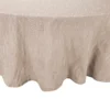 Cuisinart Tan Texture-Stripe Fabric Tablecloth