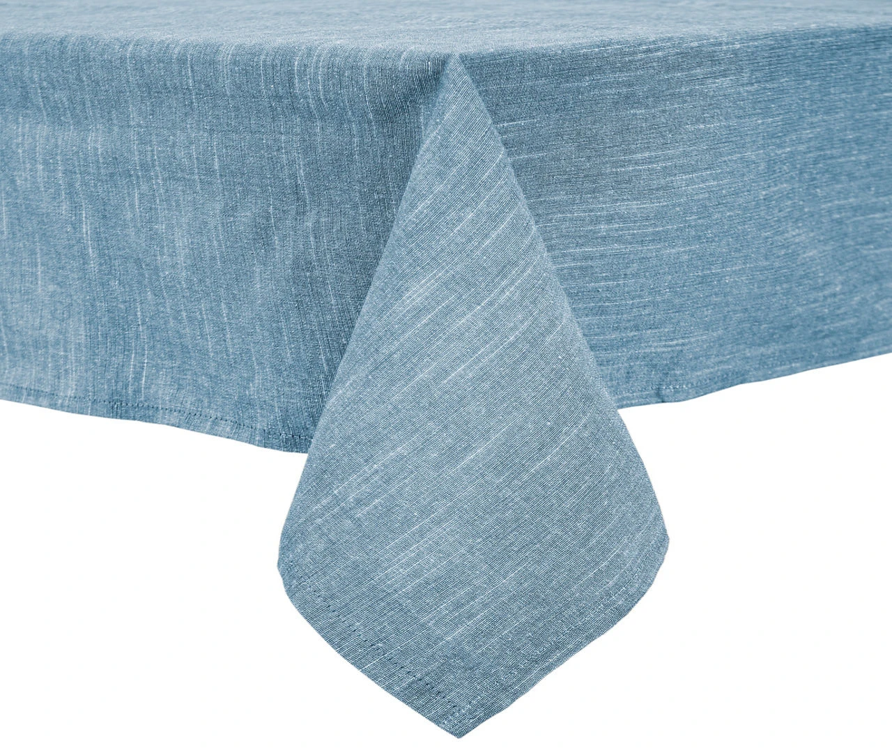 Cuisinart Corsair Blue Texture-Stripe Fabric Tablecloth 3 Cuisinart Corsair Blue Texture-Stripe Fabric Tablecloth - Image 3