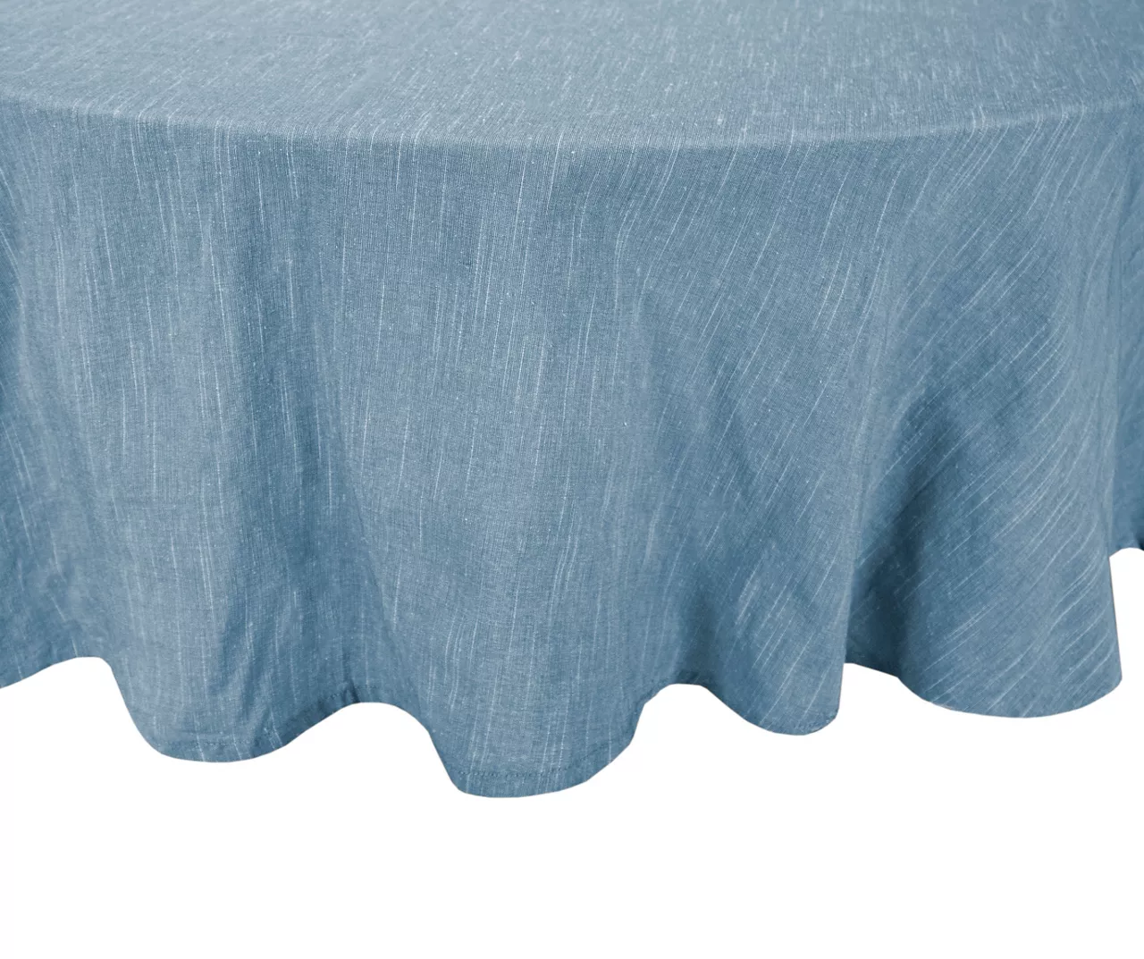 Cuisinart Corsair Blue Texture-Stripe Fabric Tablecloth 1 Cuisinart Corsair Blue Texture-Stripe Fabric Tablecloth