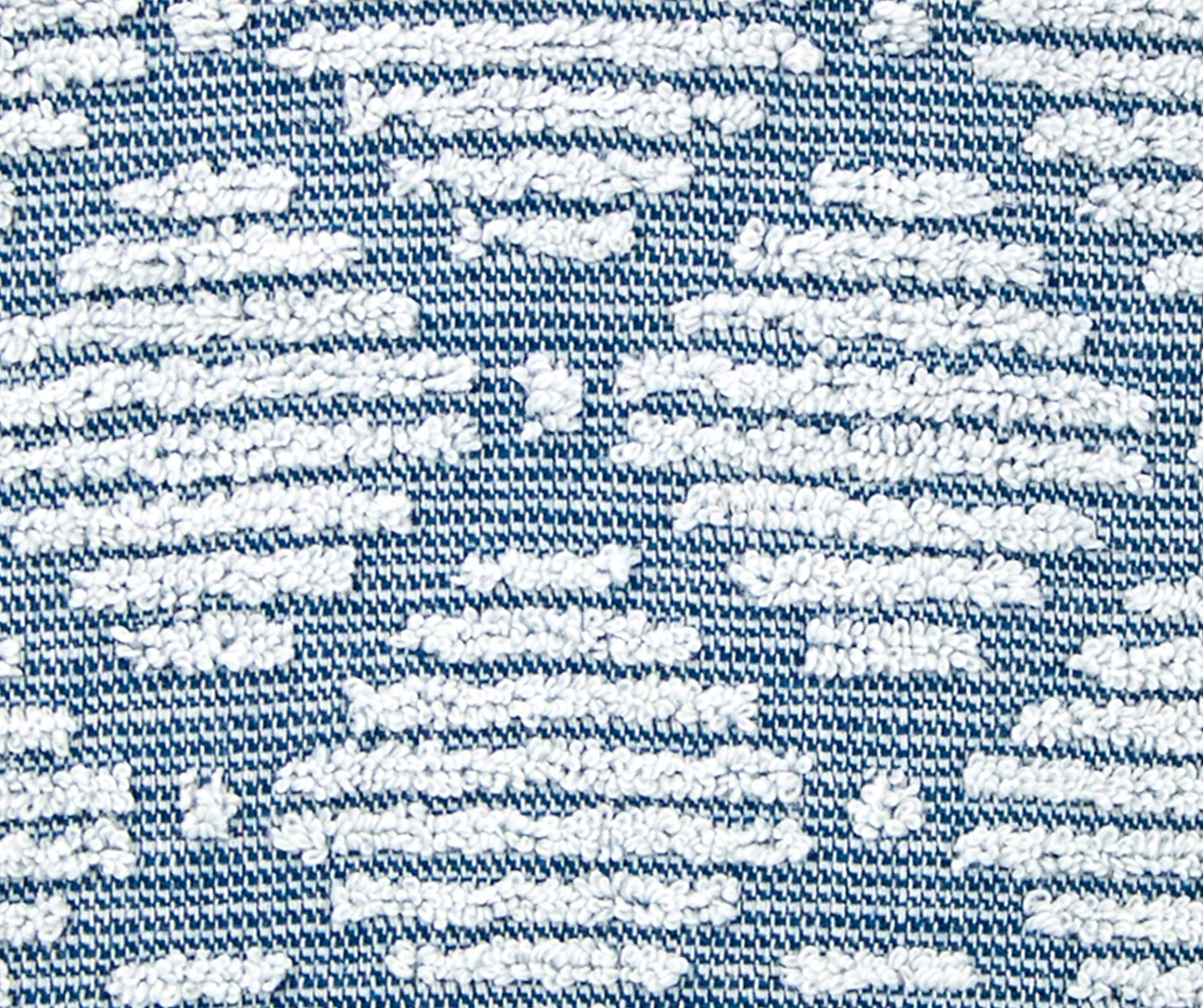 Cuisinart Corsair Blue Striped Diamond Lattice Kitchen Towel, 2-Pack 3 Cuisinart Corsair Blue Striped Diamond Lattice Kitchen Towel, 2-Pack - Image 3