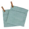 Cuisinart Oil Blue Teal Streaked Pot Holder, 2-Pack