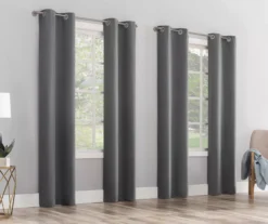 Sun Zero Baylor Room-Darkening Grommet 4-Piece Curtain Panel Set -Cuisinart Store 810559675 0