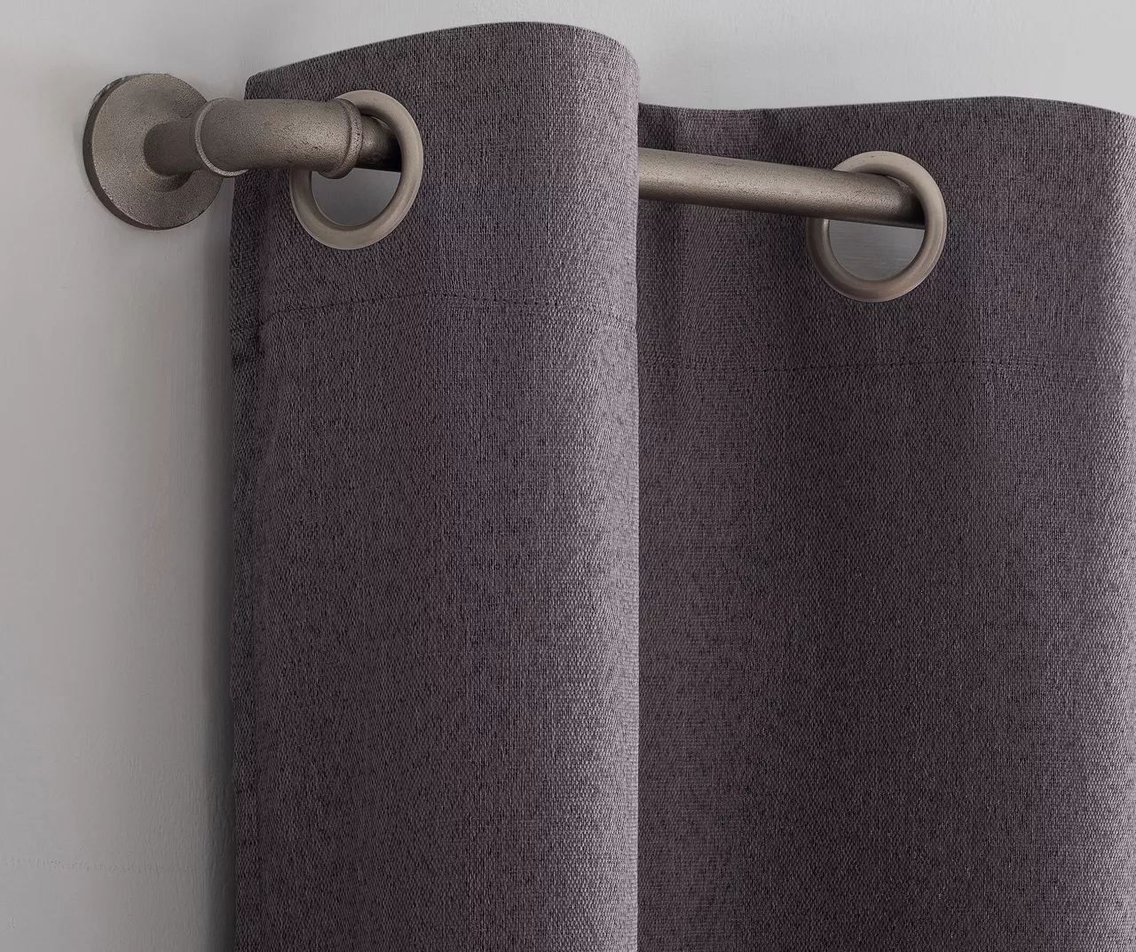 Baylor Dusty Fig Room-Darkening Grommet 4-Piece Curtain Panel Set, (84") 2 Baylor Dusty Fig Room-Darkening Grommet 4-Piece Curtain Panel Set, (84") - Image 2