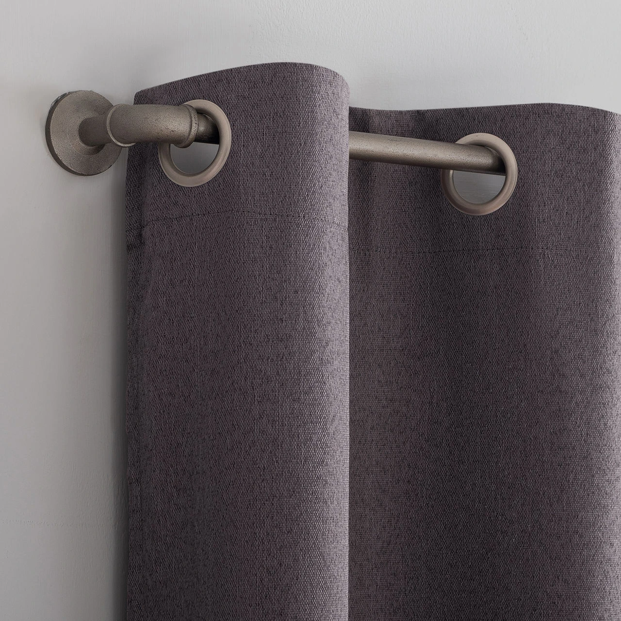 Baylor Dusty Fig Room-Darkening Grommet 4-Piece Curtain Panel Set, (84") 6 Baylor Dusty Fig Room-Darkening Grommet 4-Piece Curtain Panel Set, (84") - Image 6