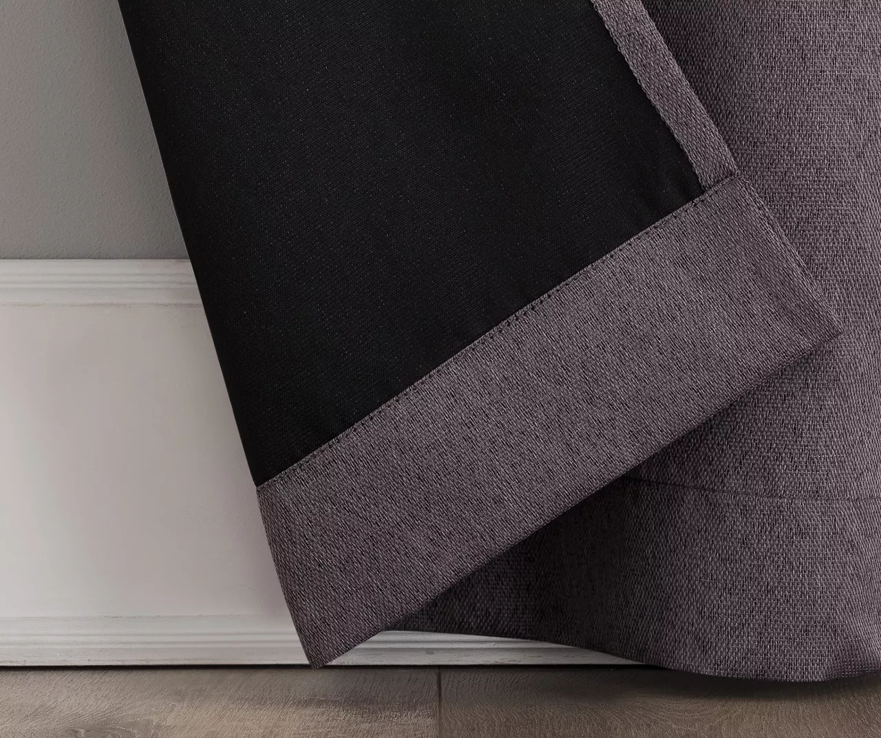 Baylor Dusty Fig Room-Darkening Grommet 4-Piece Curtain Panel Set, (84") 7 Baylor Dusty Fig Room-Darkening Grommet 4-Piece Curtain Panel Set, (84") - Image 7