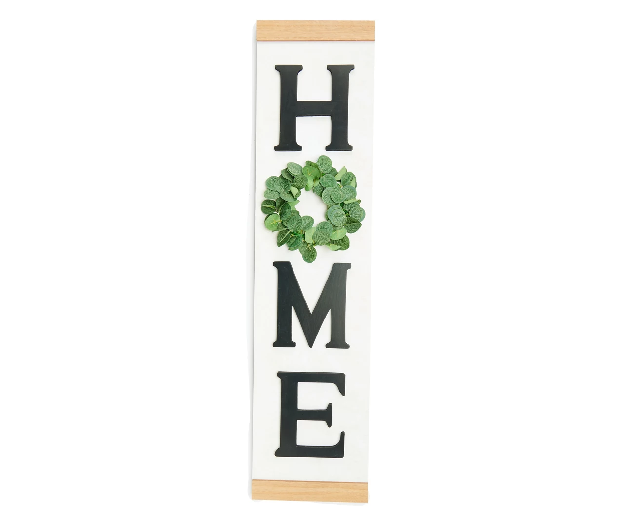 "Home" White & Black Wall Plaque 1 "Home" White & Black Wall Plaque