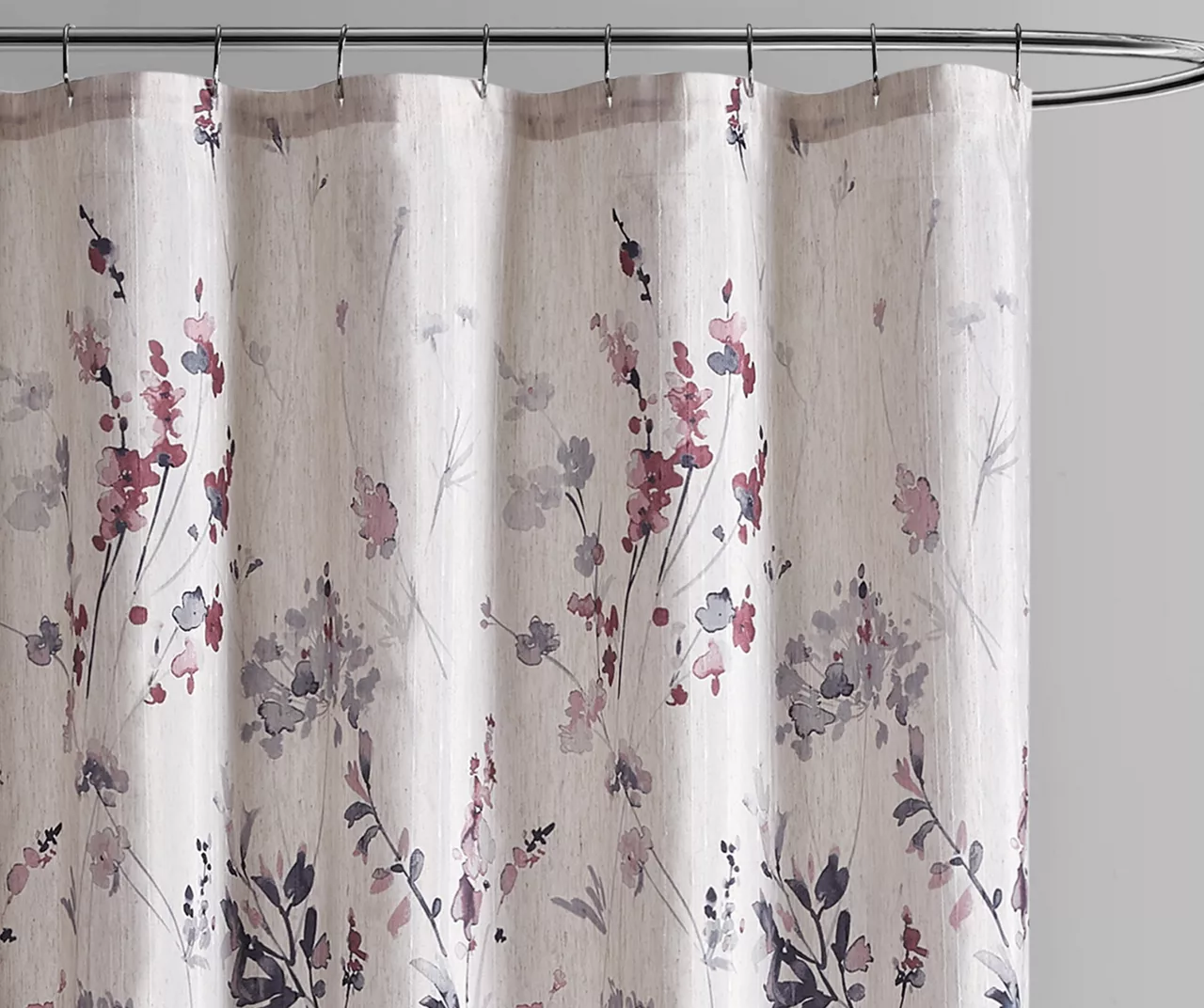 VCNY Home Ainsley Purple & Beige Floral 14-Piece Bath Set 3 VCNY Home Ainsley Purple & Beige Floral 14-Piece Bath Set - Image 3