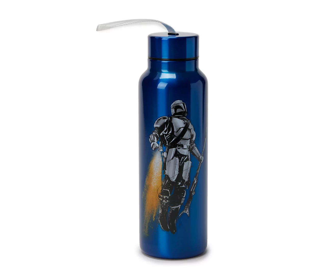 STAR WARS The Mandalorian Blue Stainless Steel Water Bottle, 27 Oz. 1 STAR WARS The Mandalorian Blue Stainless Steel Water Bottle, 27 Oz.