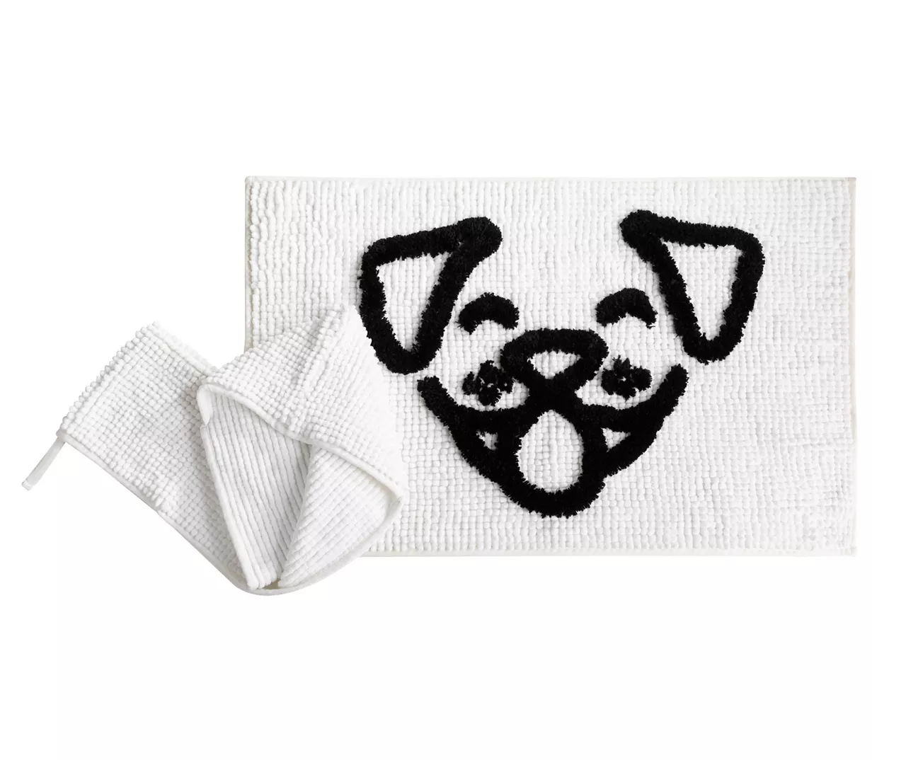 Dog Face Chenille Pet Towel & Rug Set 16 Dog Face Chenille Pet Towel & Rug Set - Image 16