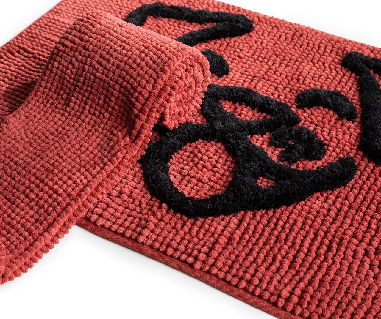 Dog Face Chenille Pet Towel & Rug Set 4 Dog Face Chenille Pet Towel & Rug Set - Image 4