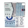 Grecian Getaway Blue All-Seeing Eyes 13-Piece Shower Curtain Set