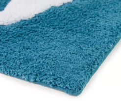 Grecian Getaway Travis Blue & White Crab Bath Rug -Cuisinart Store 810571918 1 A8