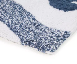 Grecian Getaway Navy & White Ink Stripe Fish Bath Rug 5 Grecian Getaway Navy & White Ink Stripe Fish Bath Rug -Cuisinart Store 810571919 1 A8