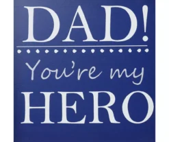 "Dad! You're My Hero" Pedestal Frame Tabletop Decor -Cuisinart Store 810574263 4