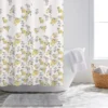 Garrison Gray & Yellow Floral & Faux Fur 14-Piece Bath Set