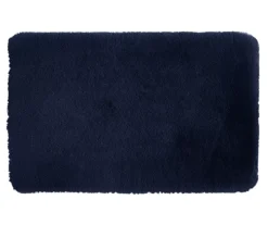 Belmont White & Navy Stripe & Faux Fur 14-Piece Bath Set -Cuisinart Store 810575052 3